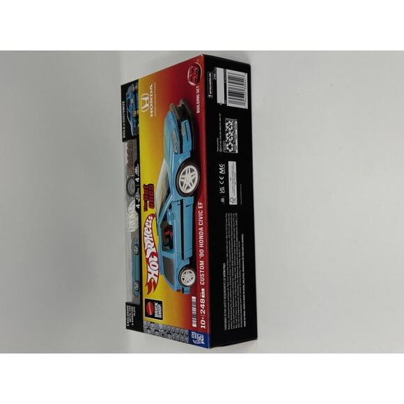 Hot Wheels Hot Ones Custom 90 Honda Civic EF Mattel Brick Shop Exclusive - Picture 5 of 6